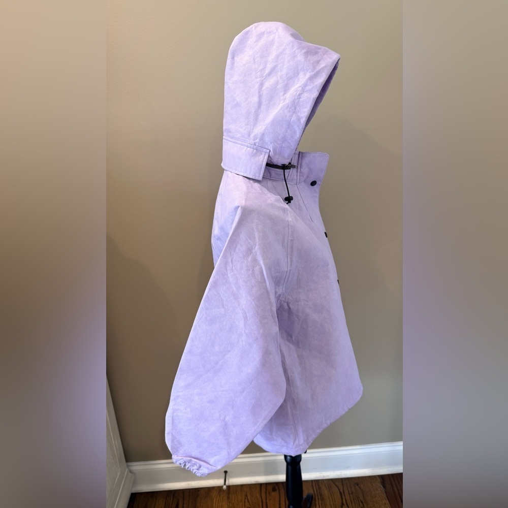 Women’s FROGG TOGGS Pro Action waterproof hooded lavender jacket. Size Small - Picture 2 of 9